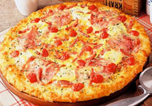 Ham & Cheese Croque Monsieur Pizza
