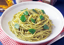 Basilico spaghetti
