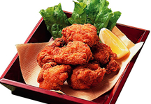 Tatsuta chicken shoyu aji
