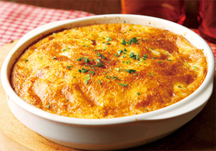 Spanish Omelet with Natural Cheese Inside