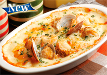 Scallop Penne Gratin