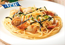 Scallop & Clam Butter Shoyu Pasta