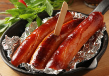 Chorizo baked in foil (3 pieces)	