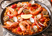 Winter Special: Crab and Shrimp Paella	