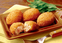 Aged bacon and Cream Croquettei4 piecesj	
