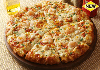 オマール海老ソースの贅沢シーフード メニュー 宅配ピザ デリバリーピザ 出前のピザーラ Pizza La