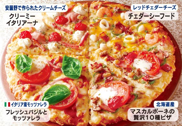 全てのピザ