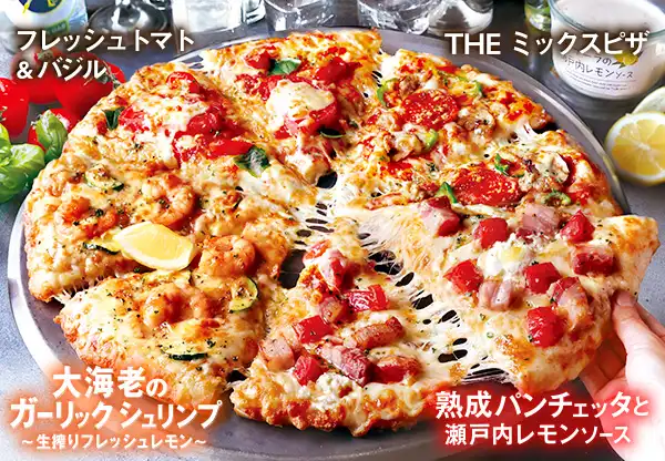 熟成パンチェッタの極旨クォーター | 宅配ピザ・デリバリーピザ・出前