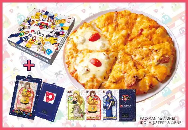 コンプ品◆１４枚＋アクリルケース　アイドルマスター　ピザーラ　パックマス　カード 0010229.webp